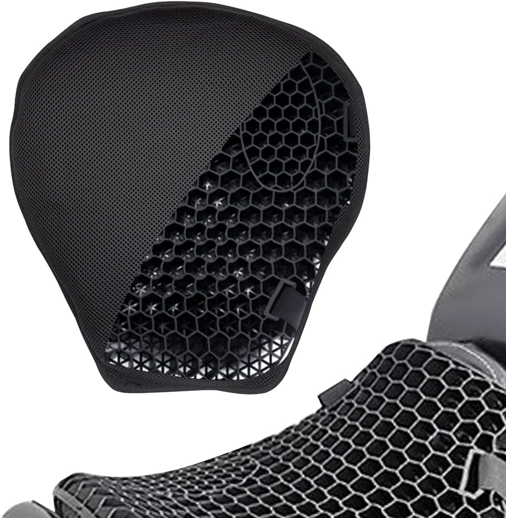 Motorcycle Gel Rubber Seat Cushion - Universal Size for All Bikes