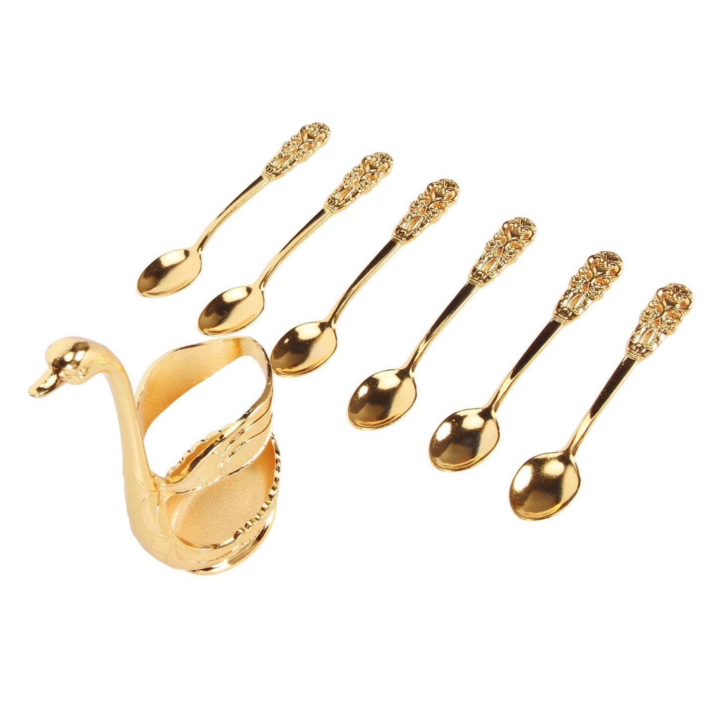 Golden Duck Spoon Set – Luxury Tea & Coffee Spoon Collection