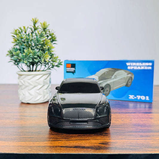 TurboBass™ Car-Shaped Bluetooth Speaker with Built-In Woofer