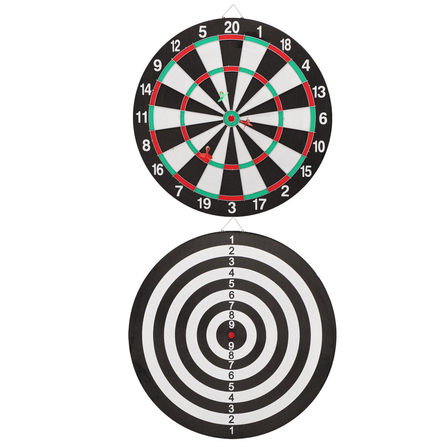 15" Dartboard Game Set with 6 Steel Tip Darts - Imported