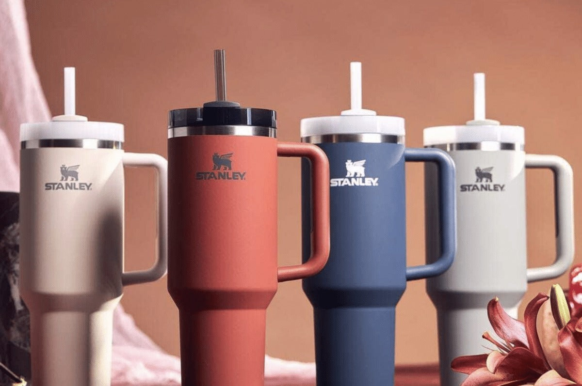 Stanley™ Insulated Tumbler with Straw (Original) – Keeps Drinks Hot & Cold