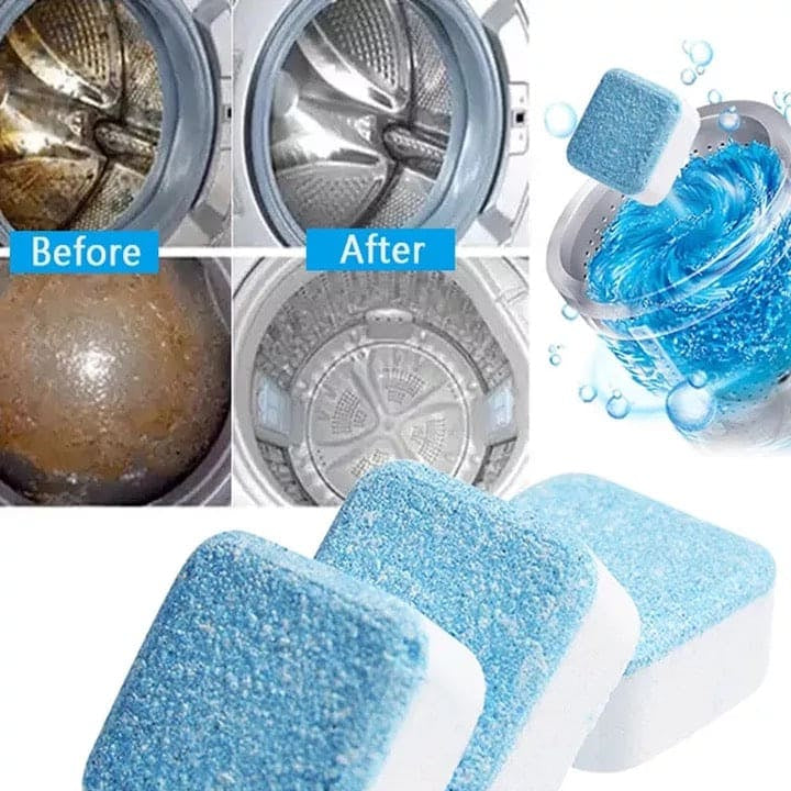 Washing Machine Cleaning Tablets - Pack of 12