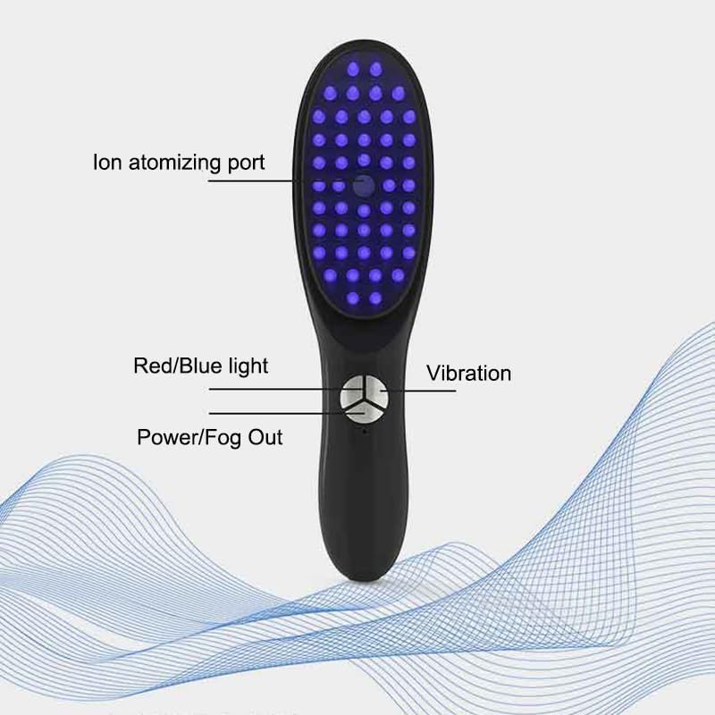 Mist Scalp Absorption Vibrating Massage Comb Brush