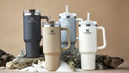 Stanley™ Insulated Tumbler with Straw (Original) – Keeps Drinks Hot & Cold