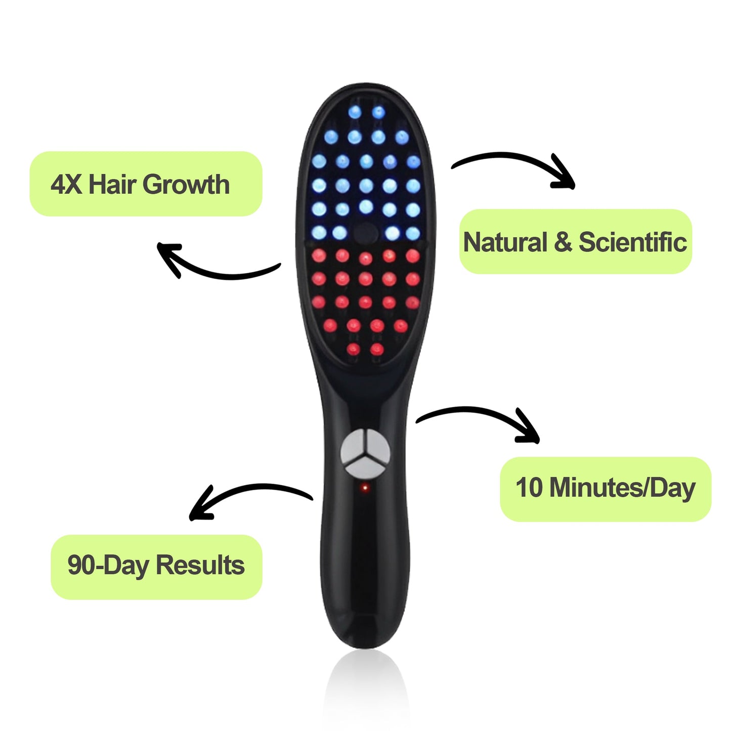 Mist Scalp Absorption Vibrating Massage Comb Brush